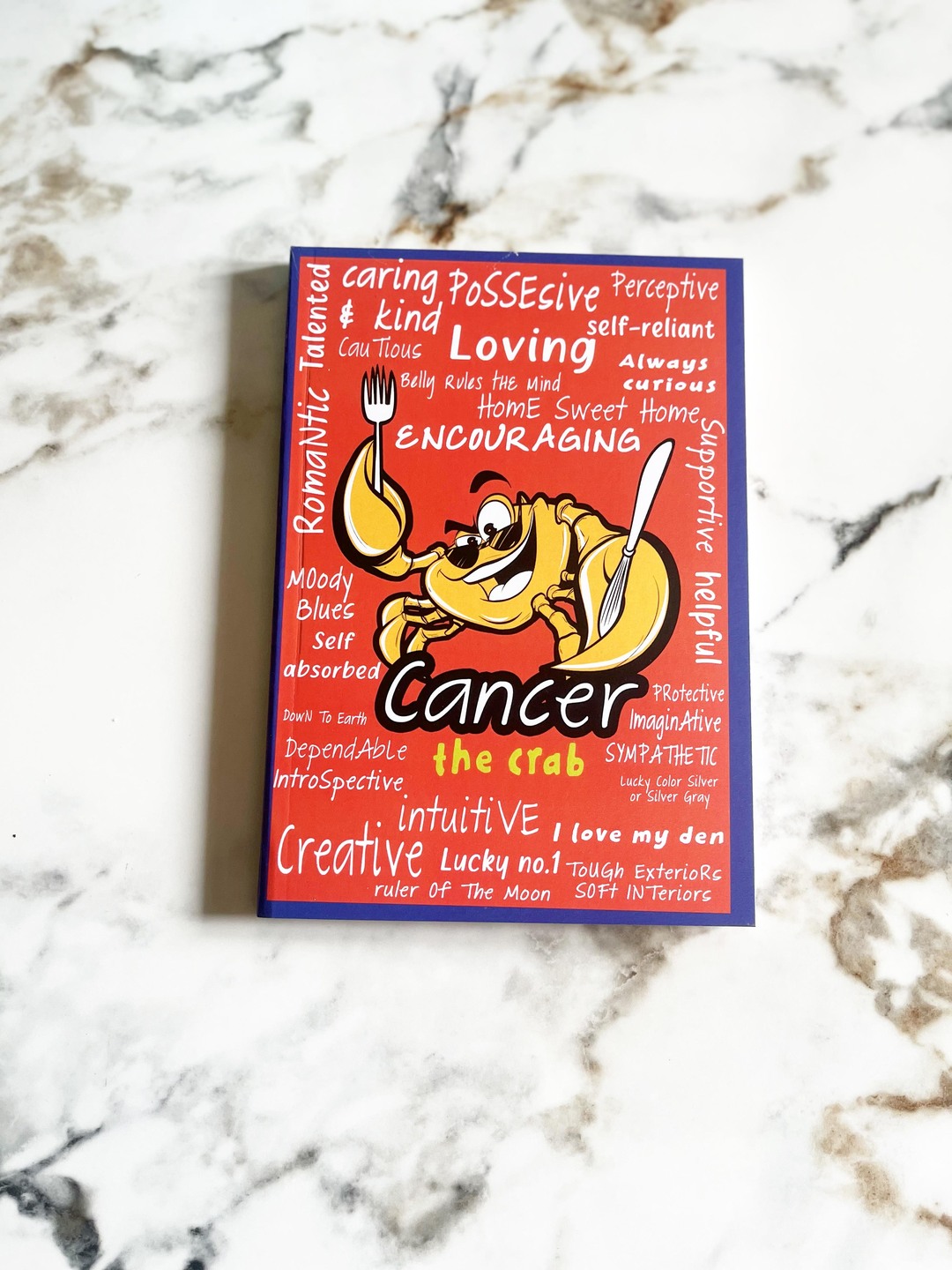 Cancer zodiac notebook