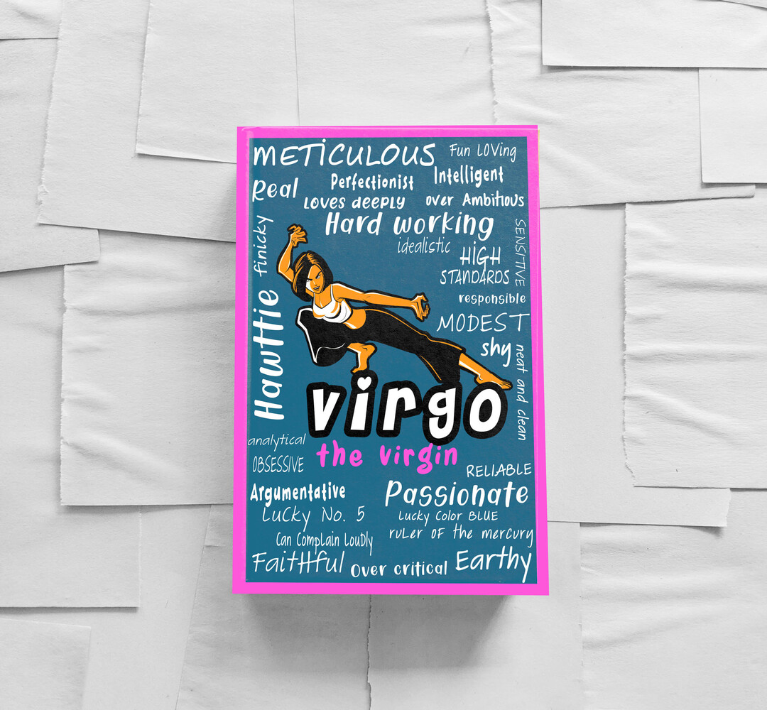 Virgo zodiac notebook