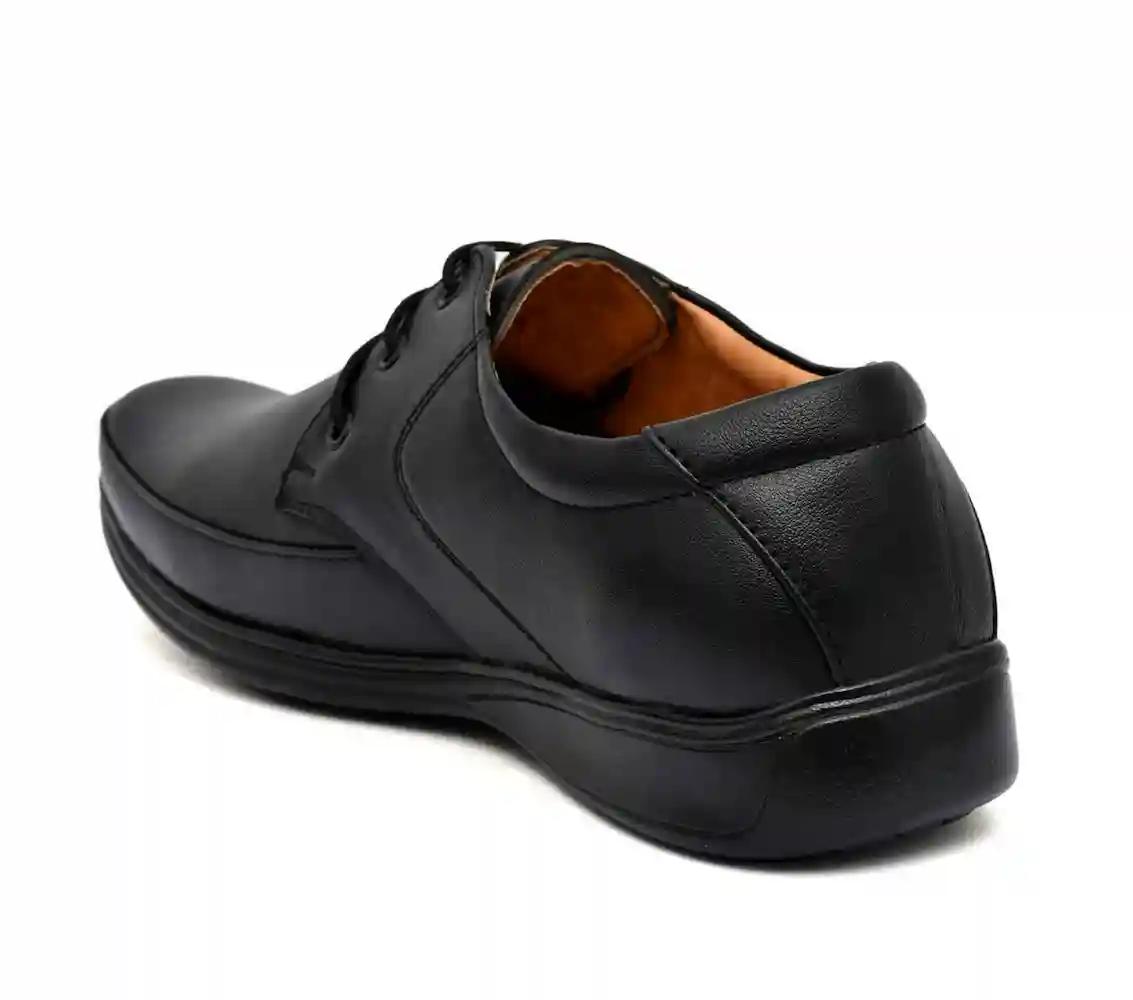 WUGO Fashionable Formal Shoes For Men's & Boys - Black