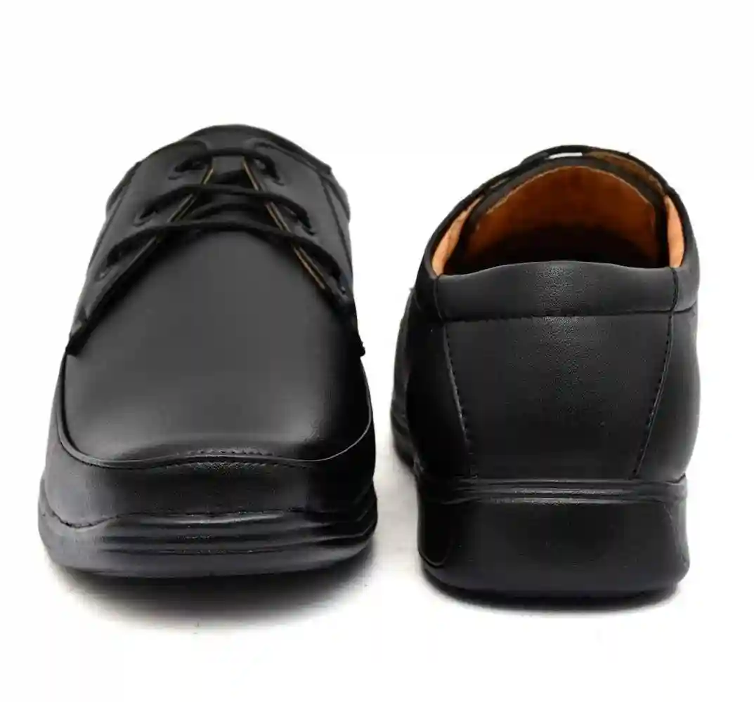 WUGO Fashionable Formal Shoes For Men's & Boys - Black