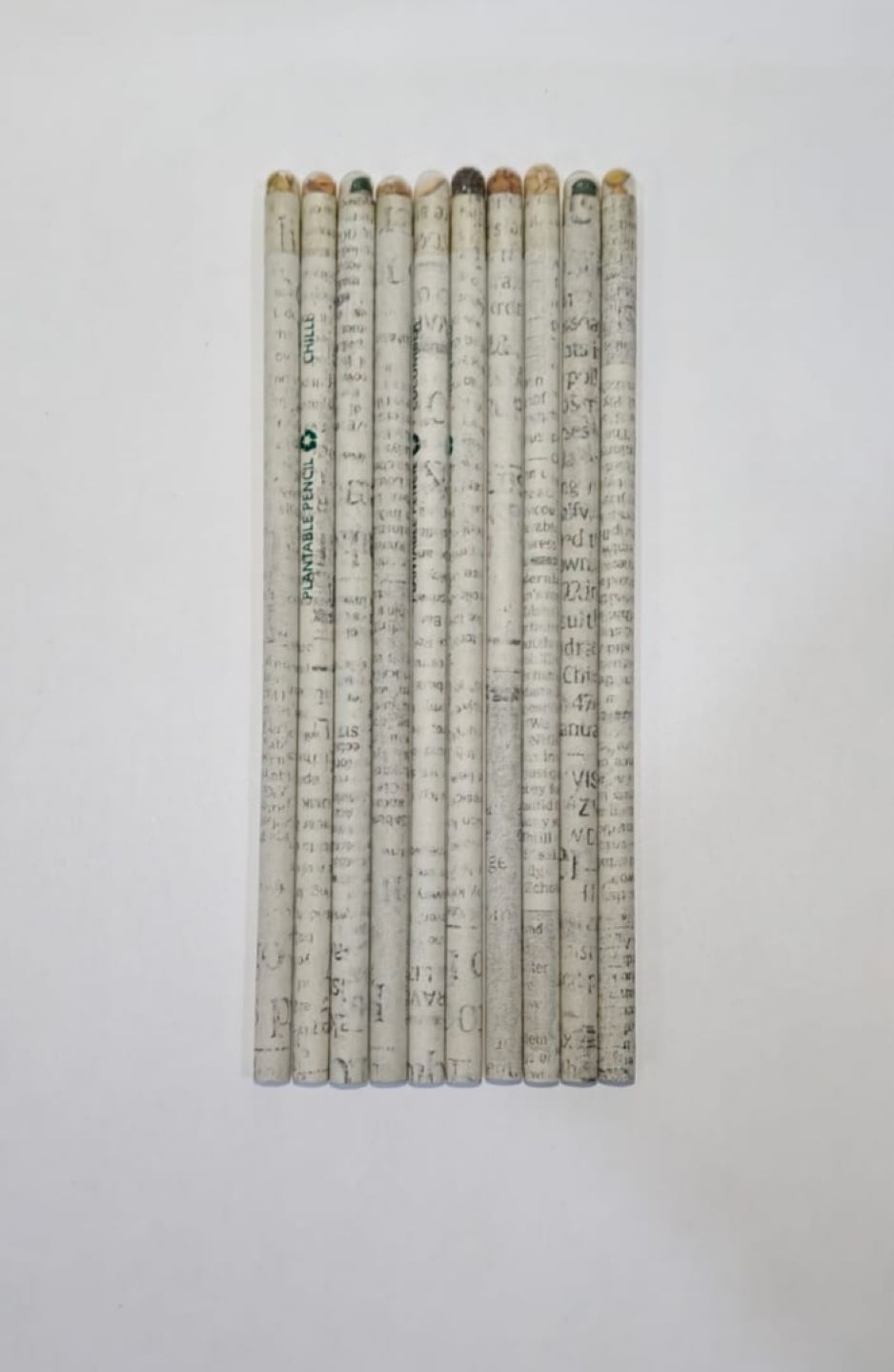 Astronaut Theme Newspaper Plantable Pencil-black Lead 