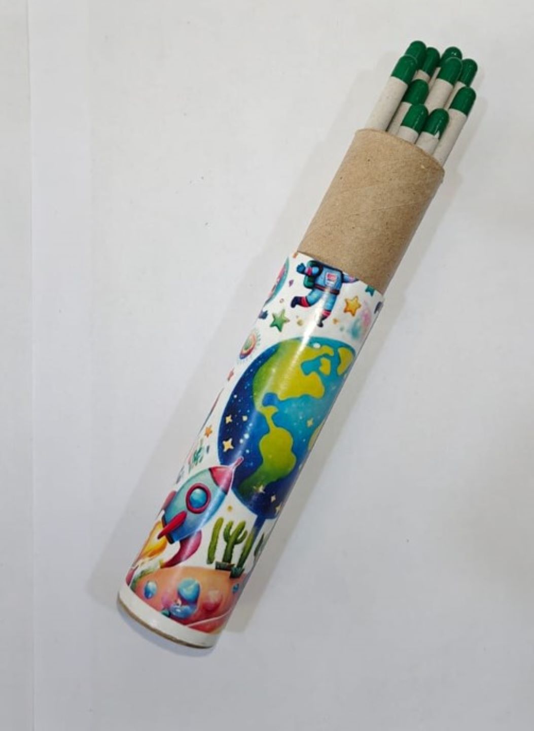 Astronaut White Paper Plantable Pencil-black Lead 