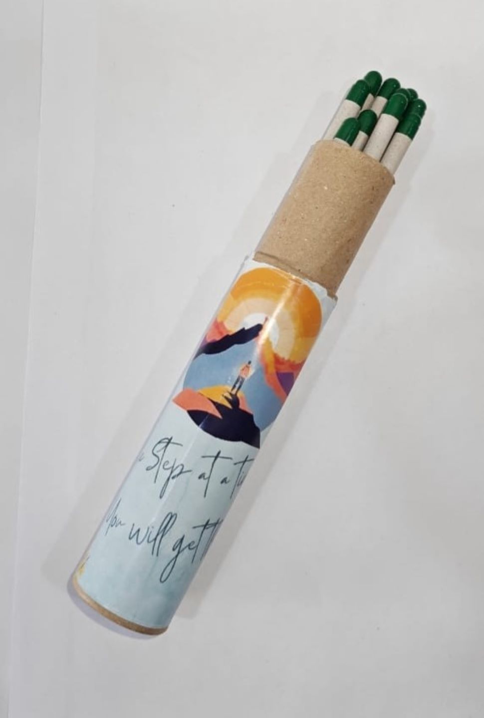 Dream Big White Paper Plantable Pencil-black Lead 