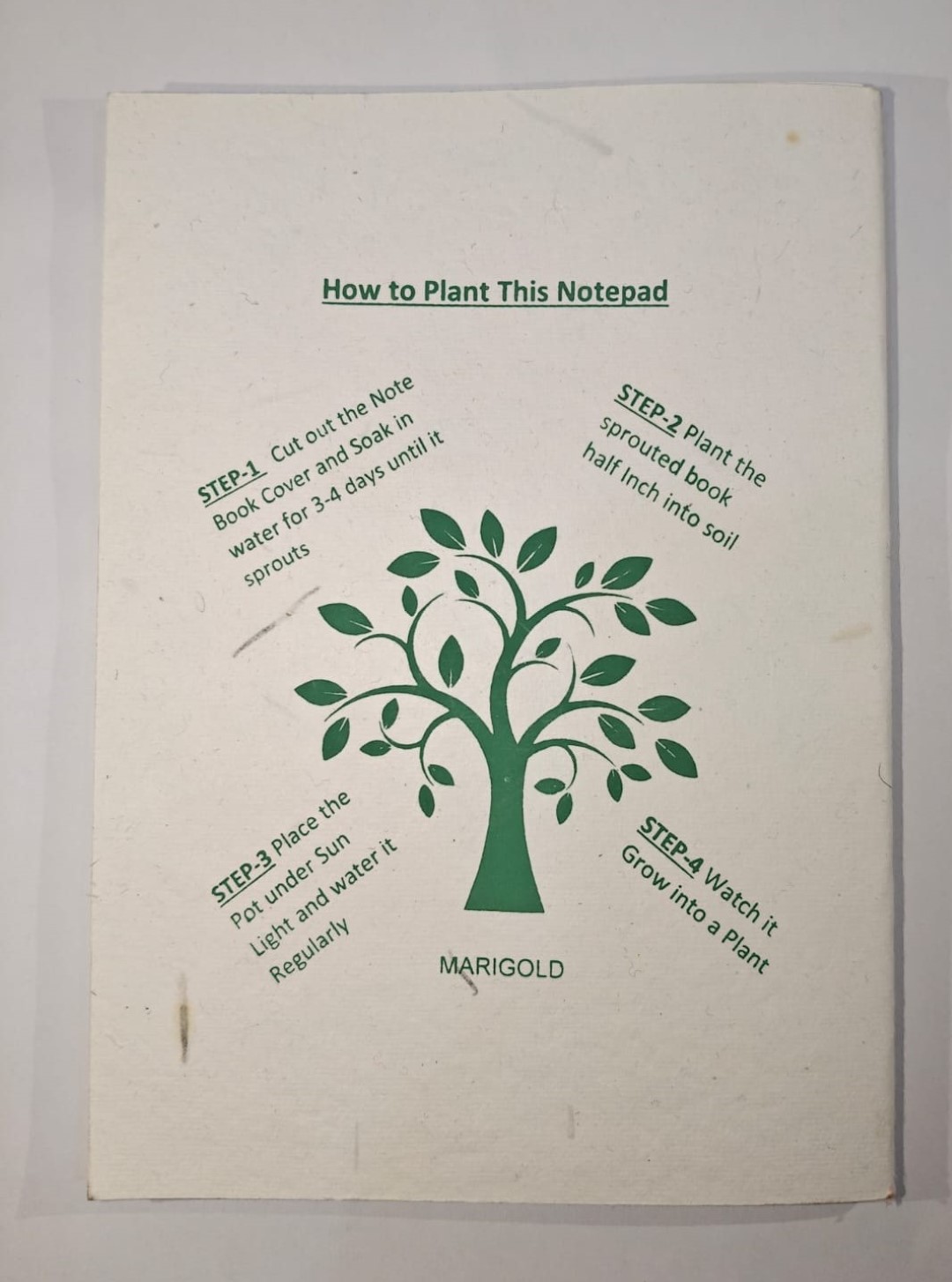 Happyhen Eco-Friendly Plantable Notepad