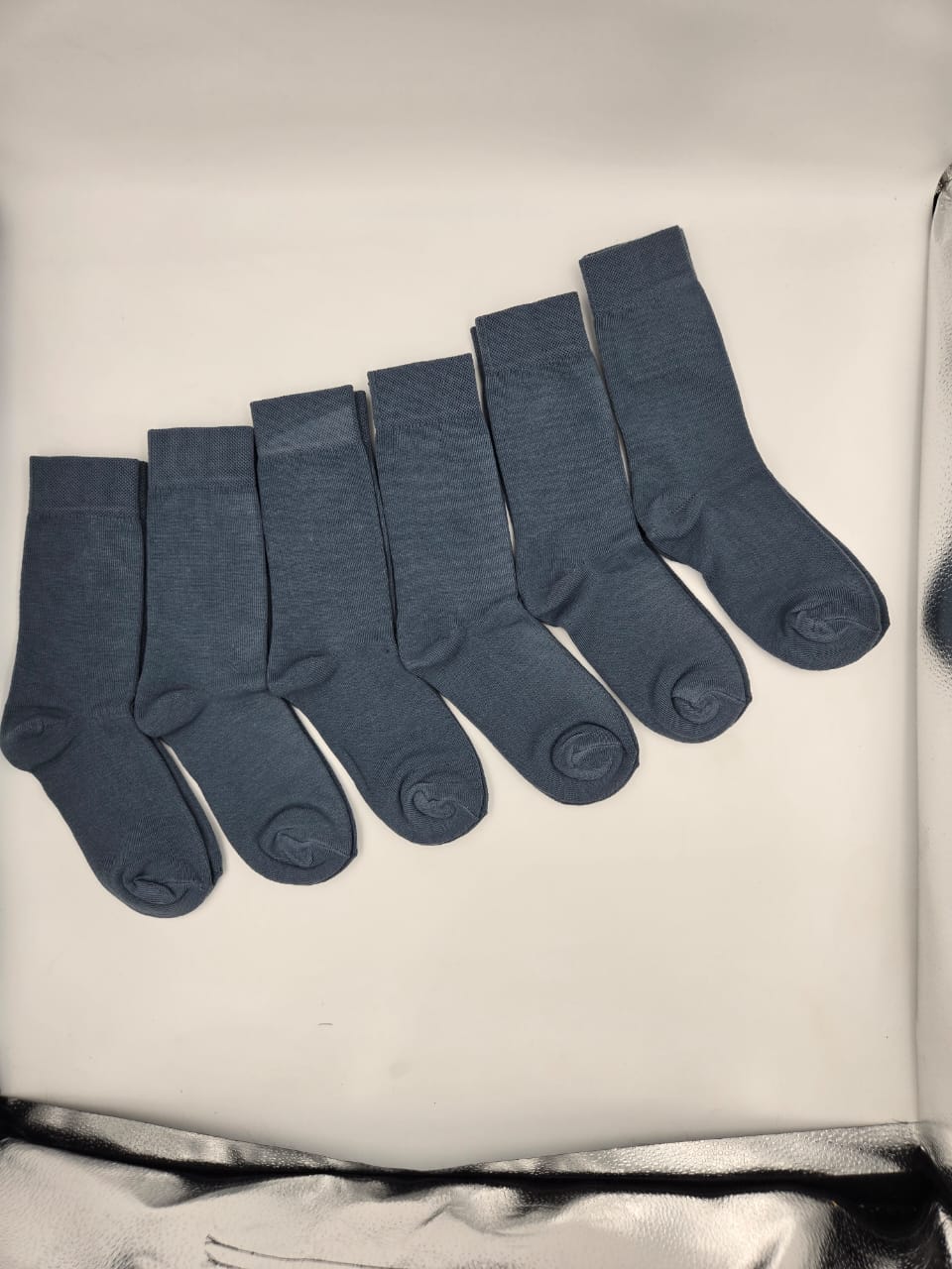 Koko Kiwi Grey School Socks Pack of six