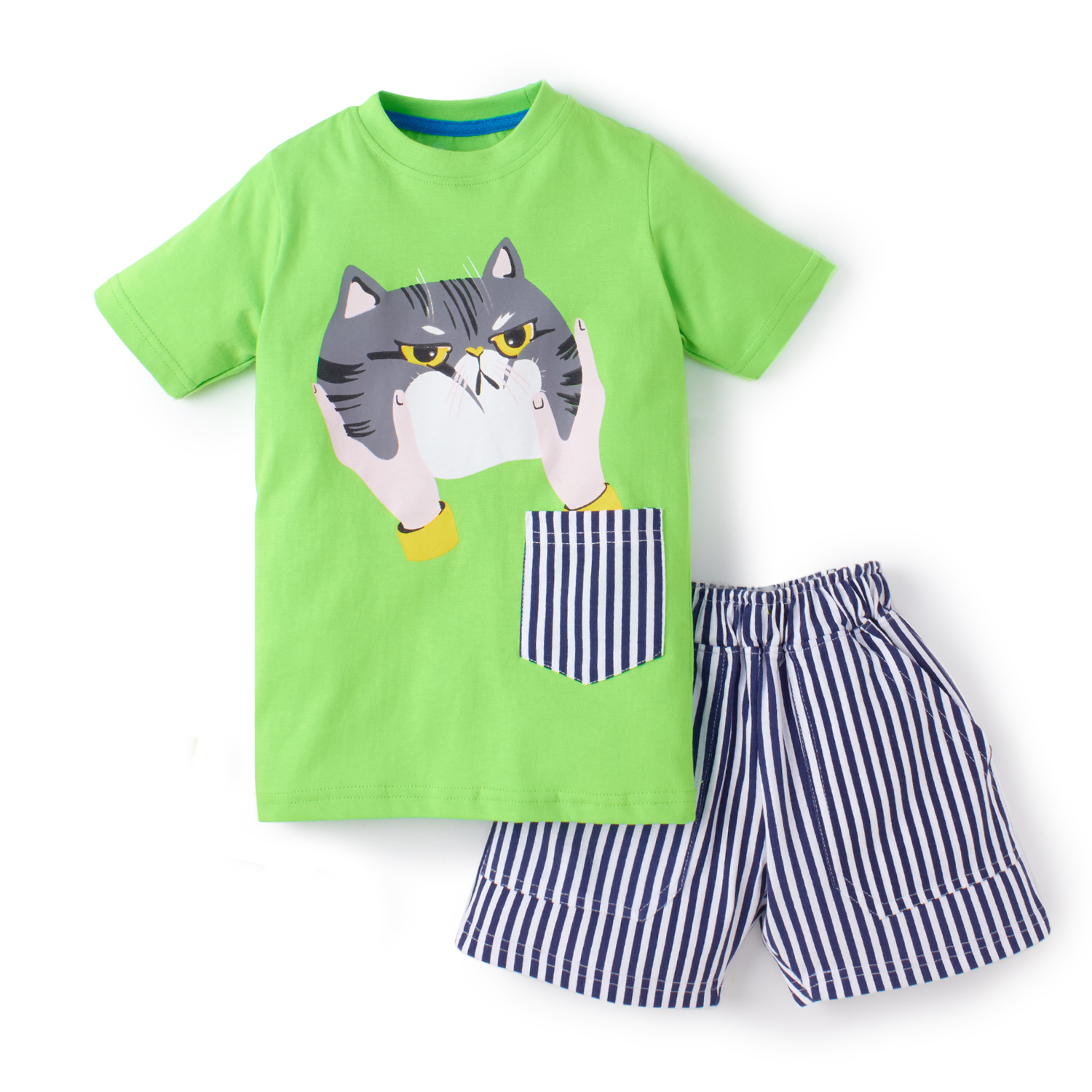 Pocket Full of Surprises  Boys' T shirt Combo Set