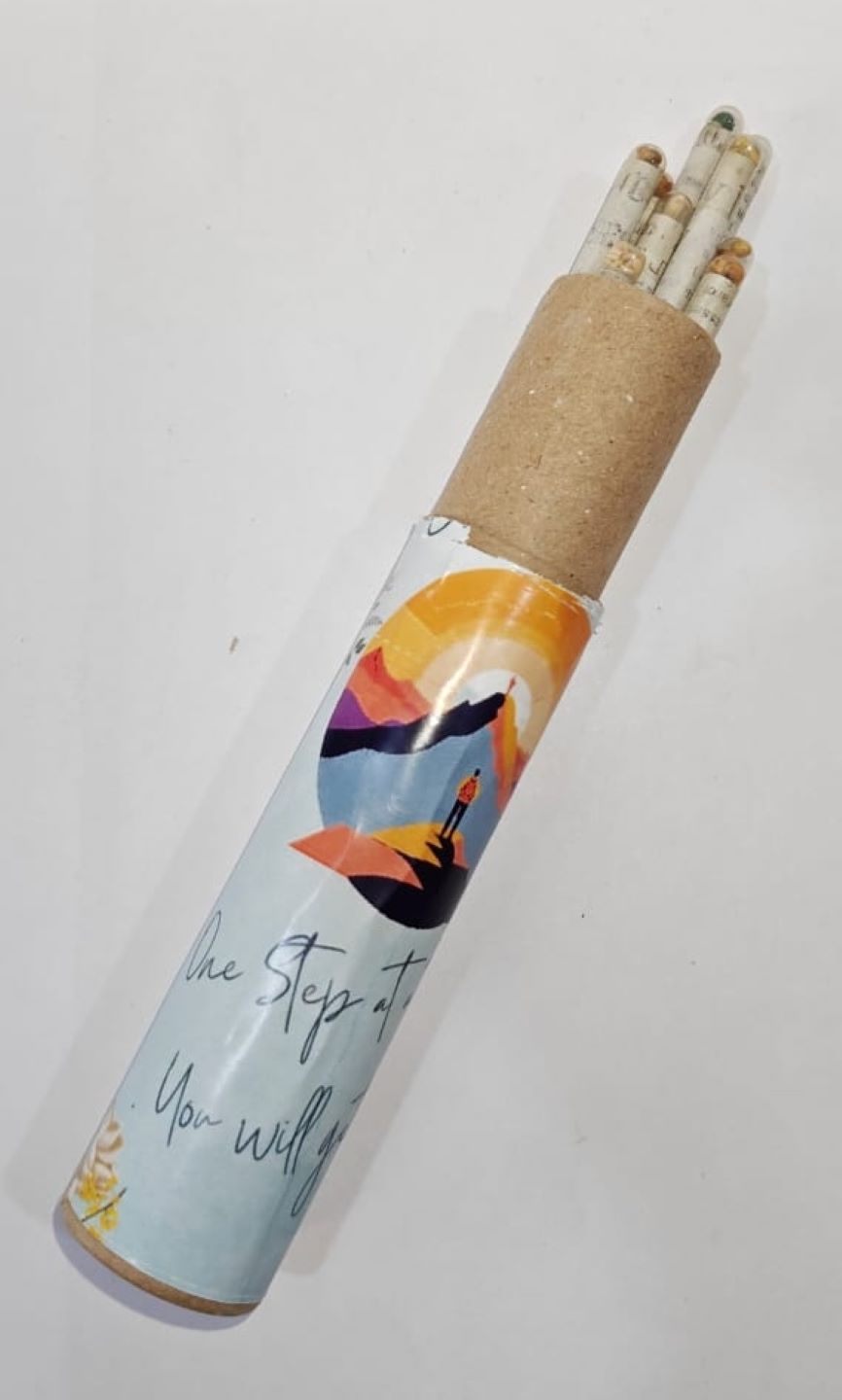 Dream Big Newspaper Plantable Pencil-Color Lead