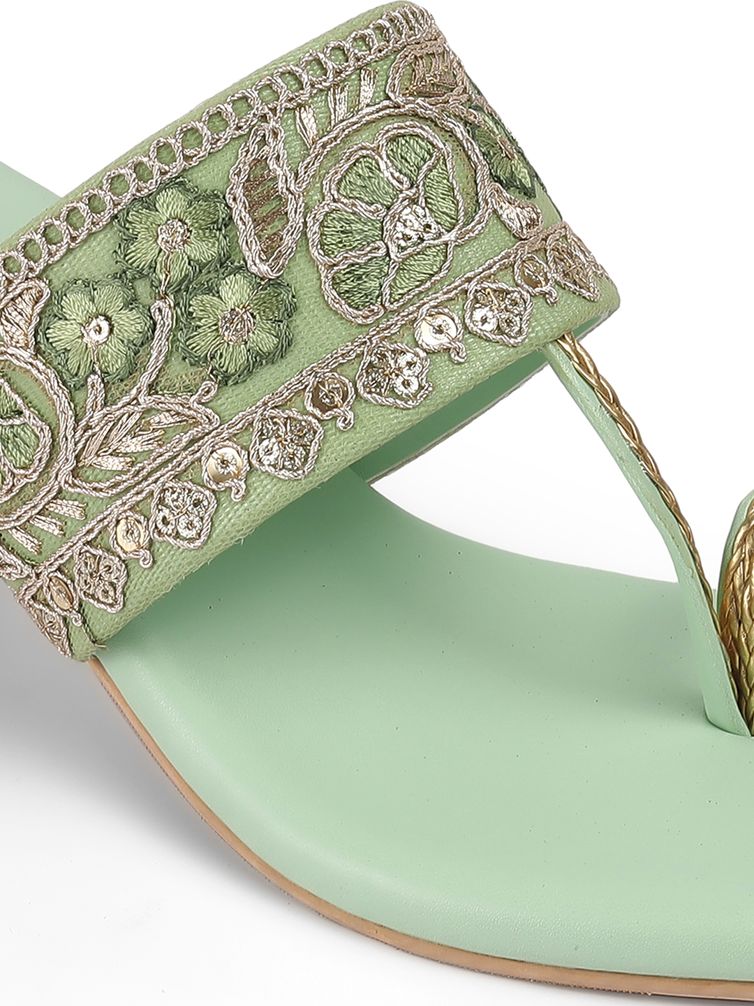 Women Etnicwear Block Heel Sandal
