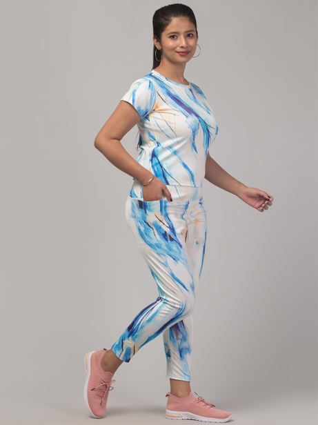WUGO: Latest Fabulous High Quality Printed Sports Wear Set/Gym.
