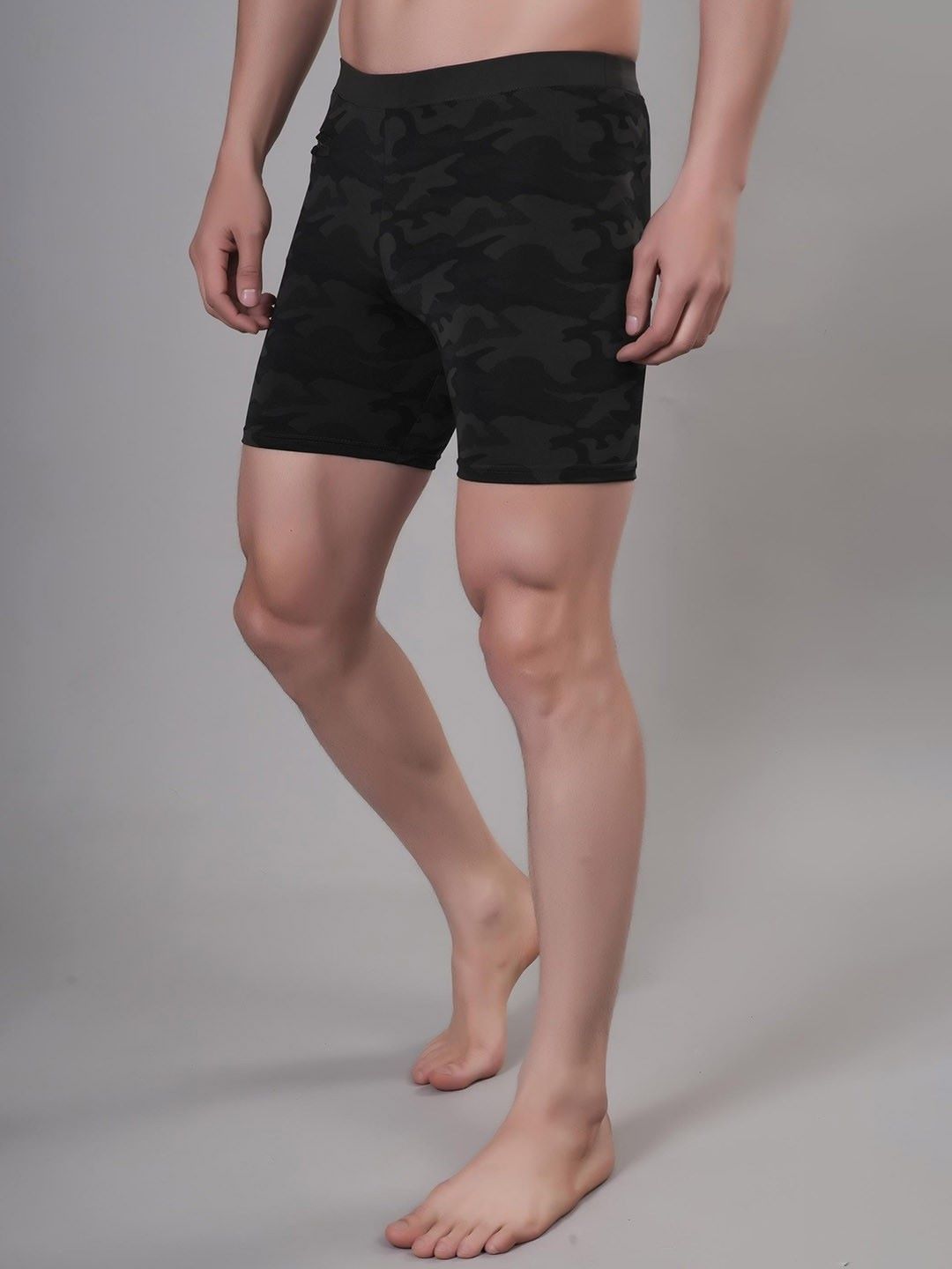  WUGO Latest Solid High Quality Men Army Trunks